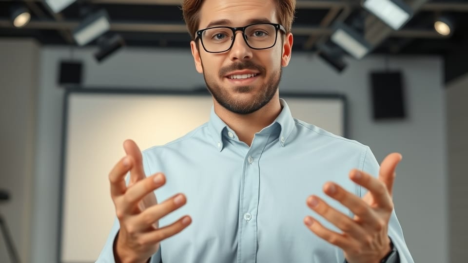 Talking-head explainer preview